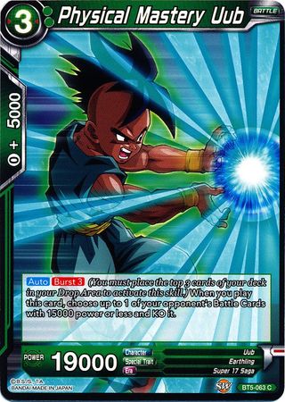 Physical Mastery Uub (BT5-063) [Miraculous Revival] | Red Riot Games CA