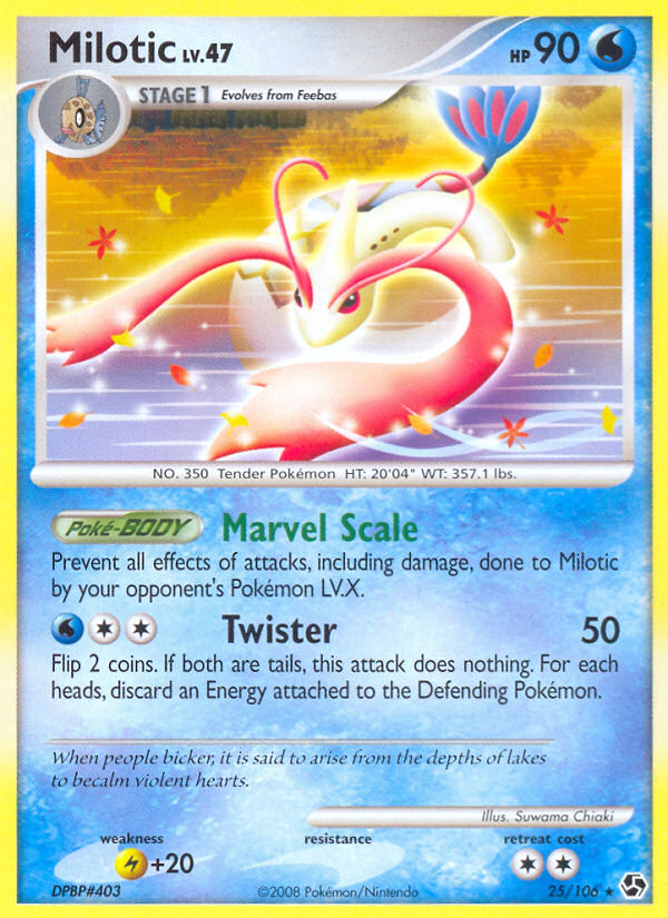 Milotic (25/106) [Diamond & Pearl: Great Encounters] | Red Riot Games CA