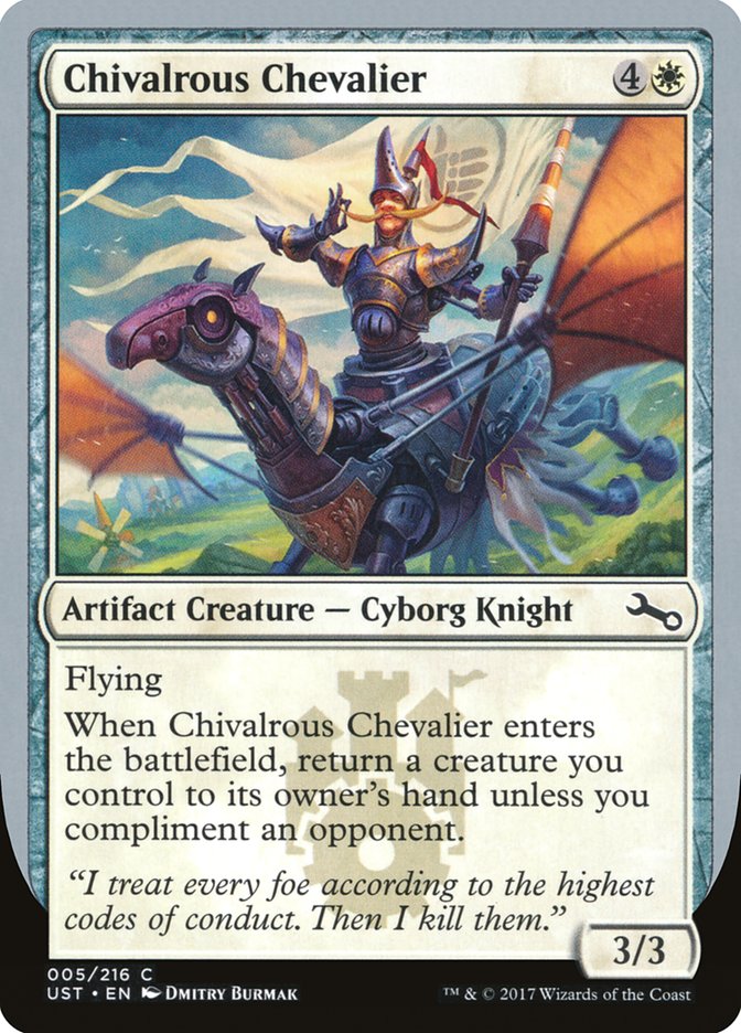 Chivalrous Chevalier [Unstable] | Red Riot Games CA