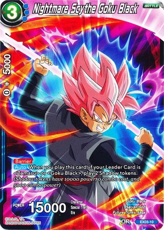 Nightmare Scythe Goku Black (EX03-10) [Ultimate Box] | Red Riot Games CA