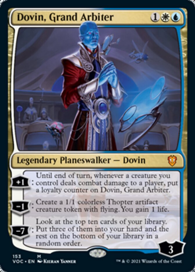 Dovin, Grand Arbiter [Innistrad: Crimson Vow Commander] | Red Riot Games CA