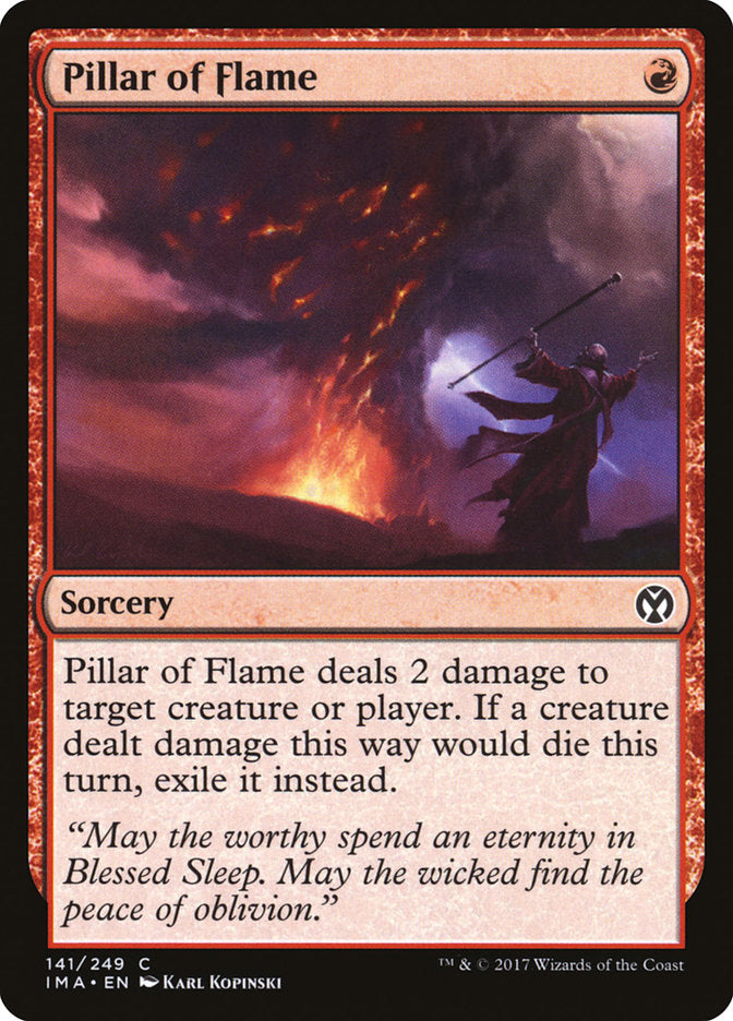 Pillar of Flame [Iconic Masters] | Red Riot Games CA