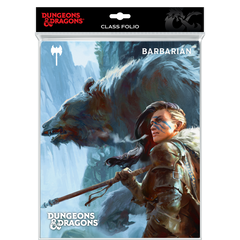 Ultra PRO: Class Folio - Barbarian (Includes Stickers) | Red Riot Games CA