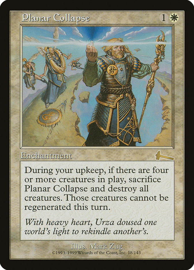 Planar Collapse [Urza's Legacy] | Red Riot Games CA