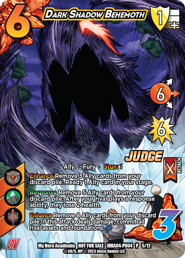 Dark Shadow Behemoth (Judge) (Unlimited) [League of Villains]