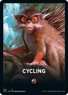 Cycling Theme Card [Jumpstart 2022 Front Cards] | Red Riot Games CA