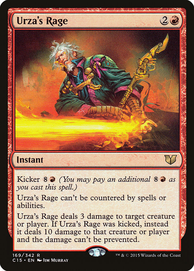 Urza's Rage [Commander 2015] | Red Riot Games CA