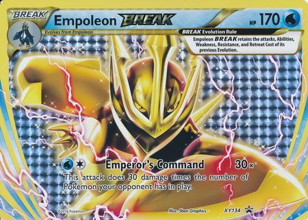 Empoleon BREAK (XY134) (Jumbo Card) [XY: Black Star Promos] | Red Riot Games CA