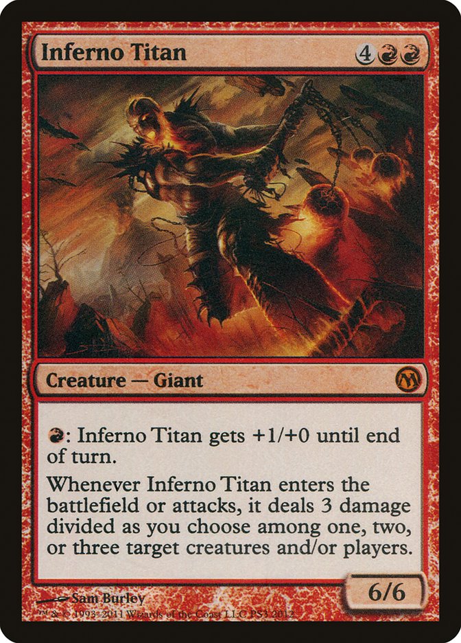 Inferno Titan (Duels of the Planeswalkers Promos) [Duels of the Planeswalkers Promos 2011] | Red Riot Games CA