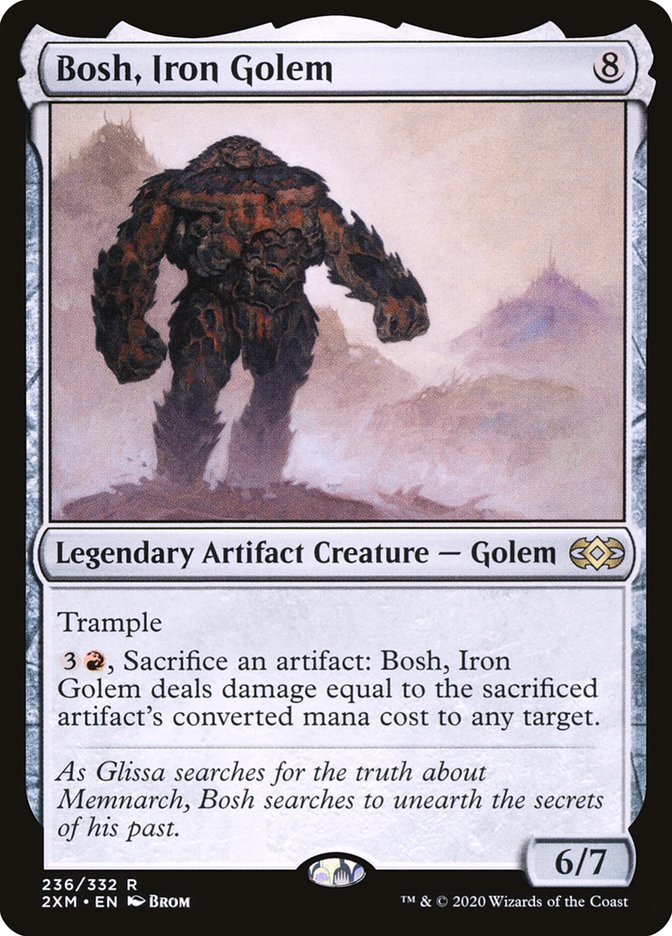 Bosh, Iron Golem [Double Masters] | Red Riot Games CA
