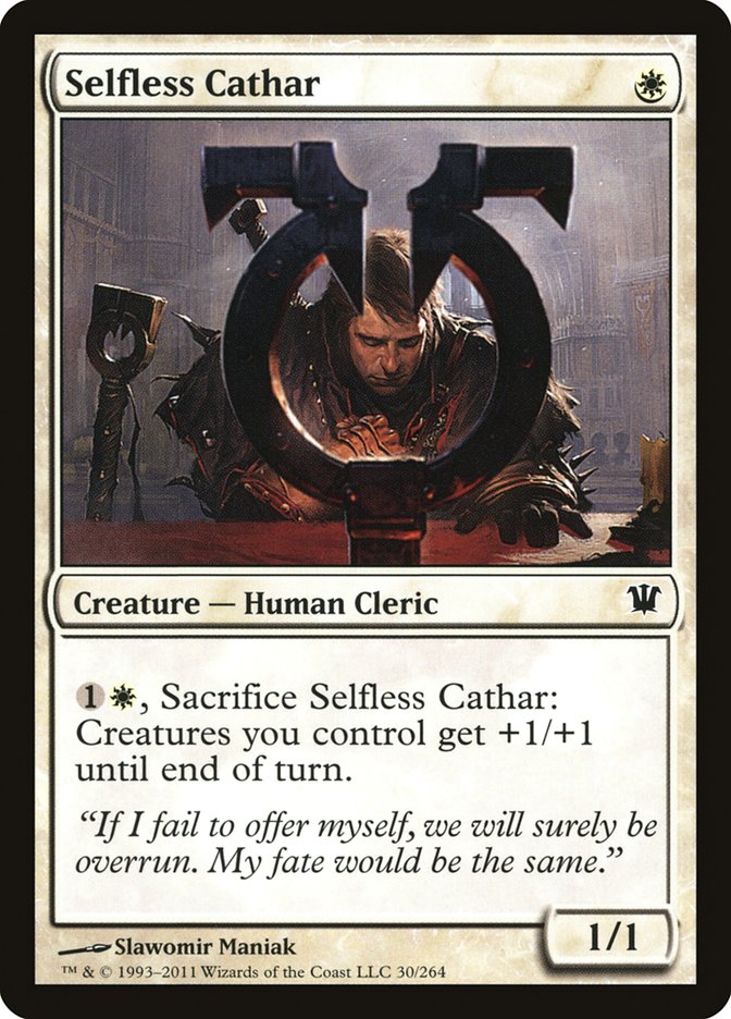 Selfless Cathar [Innistrad] | Red Riot Games CA