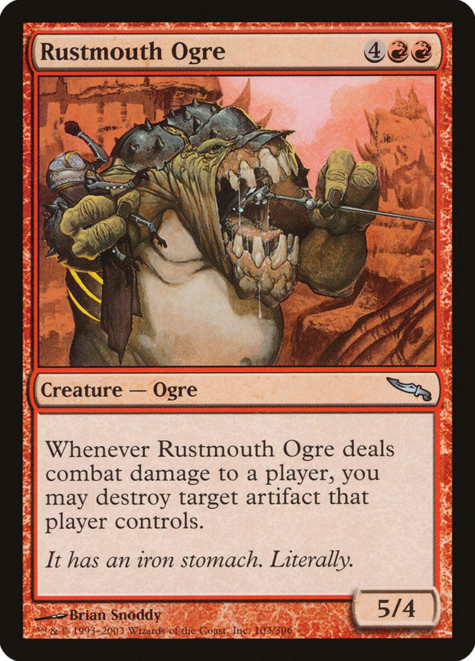 Rustmouth Ogre [Mirrodin] | Red Riot Games CA