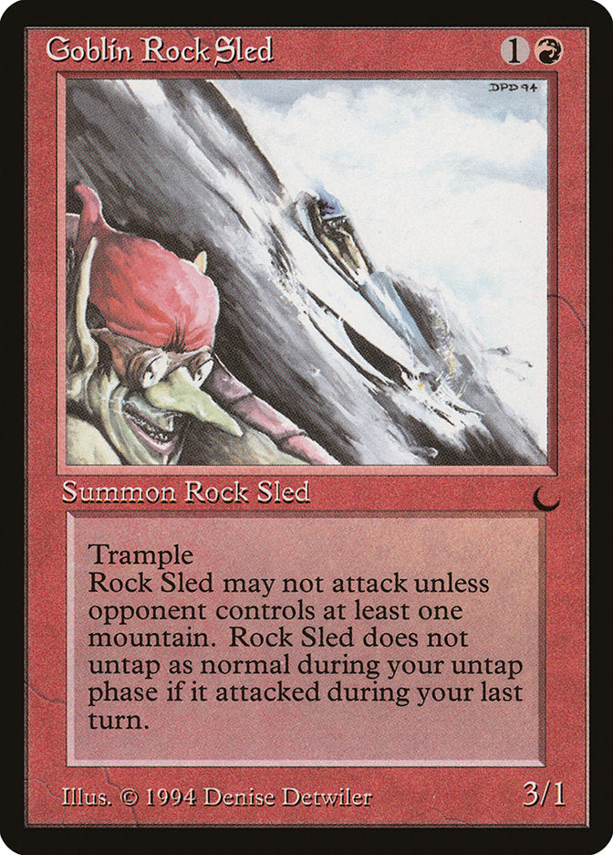 Goblin Rock Sled [The Dark] | Red Riot Games CA