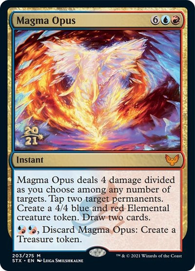 Magma Opus [Strixhaven: School of Mages Prerelease Promos] | Red Riot Games CA