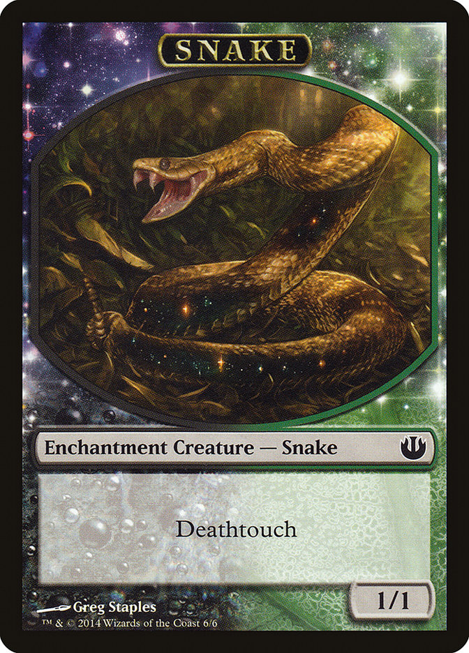Snake Token [Journey into Nyx Tokens] | Red Riot Games CA