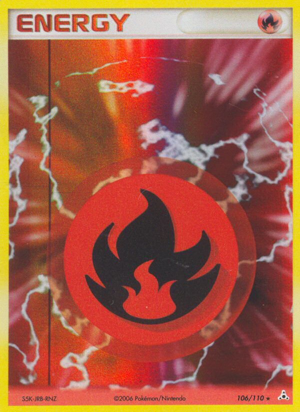 Fire Energy (106/110) [EX: Holon Phantoms] | Red Riot Games CA