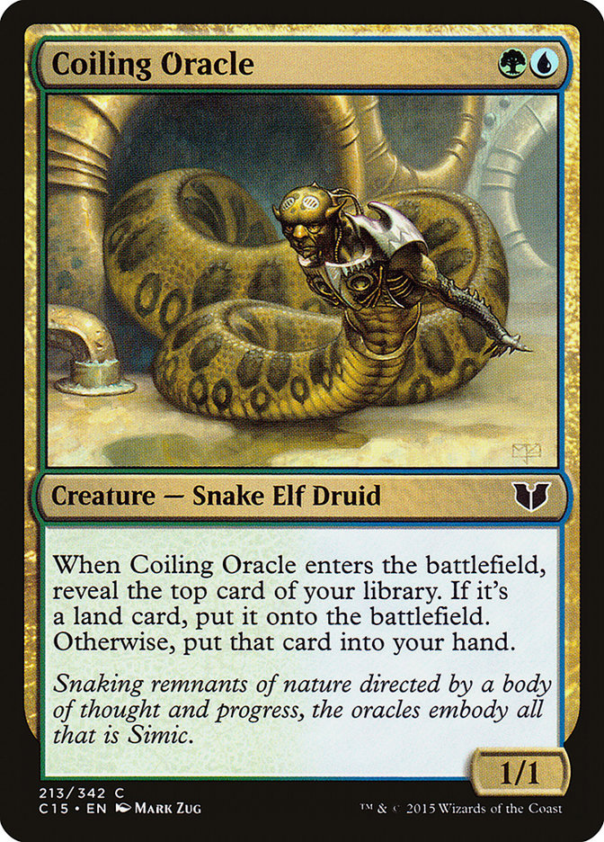 Coiling Oracle [Commander 2015] | Red Riot Games CA