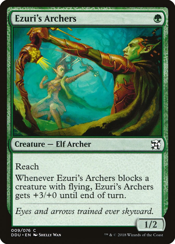 Ezuri's Archers [Duel Decks: Elves vs. Inventors] | Red Riot Games CA
