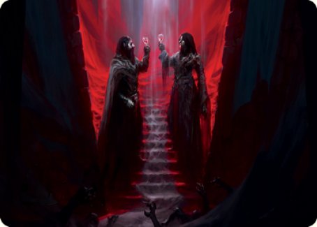 Vampires' Vengeance Art Card [Innistrad: Crimson Vow Art Series] | Red Riot Games CA