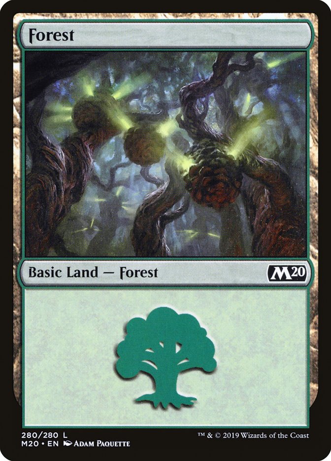 Forest (280) [Core Set 2020] | Red Riot Games CA