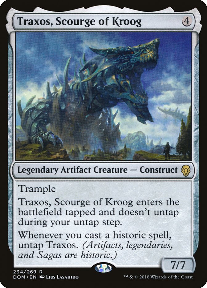 Traxos, Scourge of Kroog [Dominaria] | Red Riot Games CA