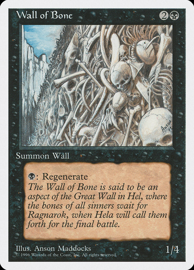 Wall of Bone [Introductory Two-Player Set] | Red Riot Games CA