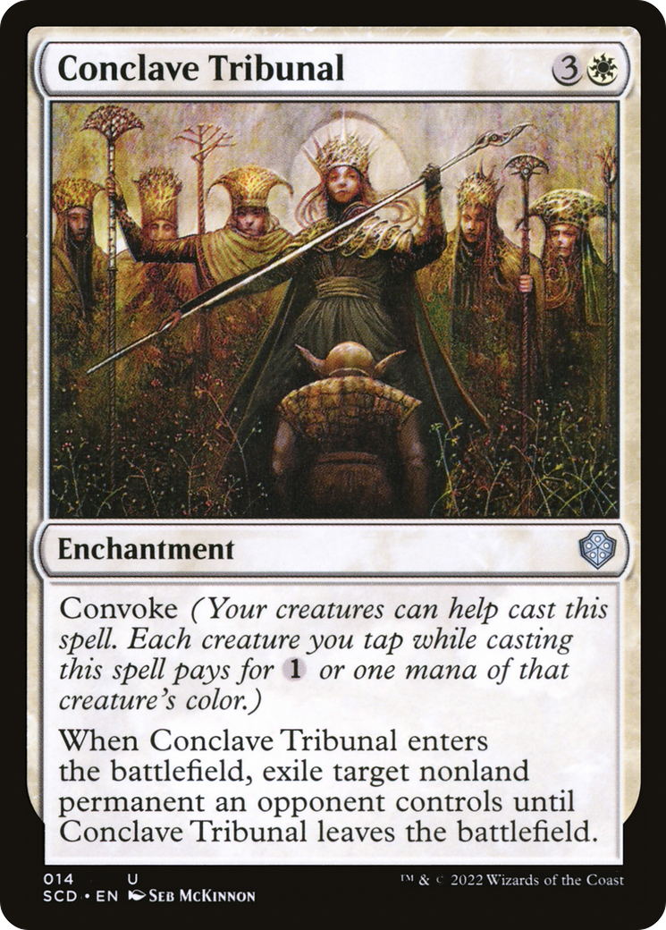 Conclave Tribunal [Starter Commander Decks] | Red Riot Games CA