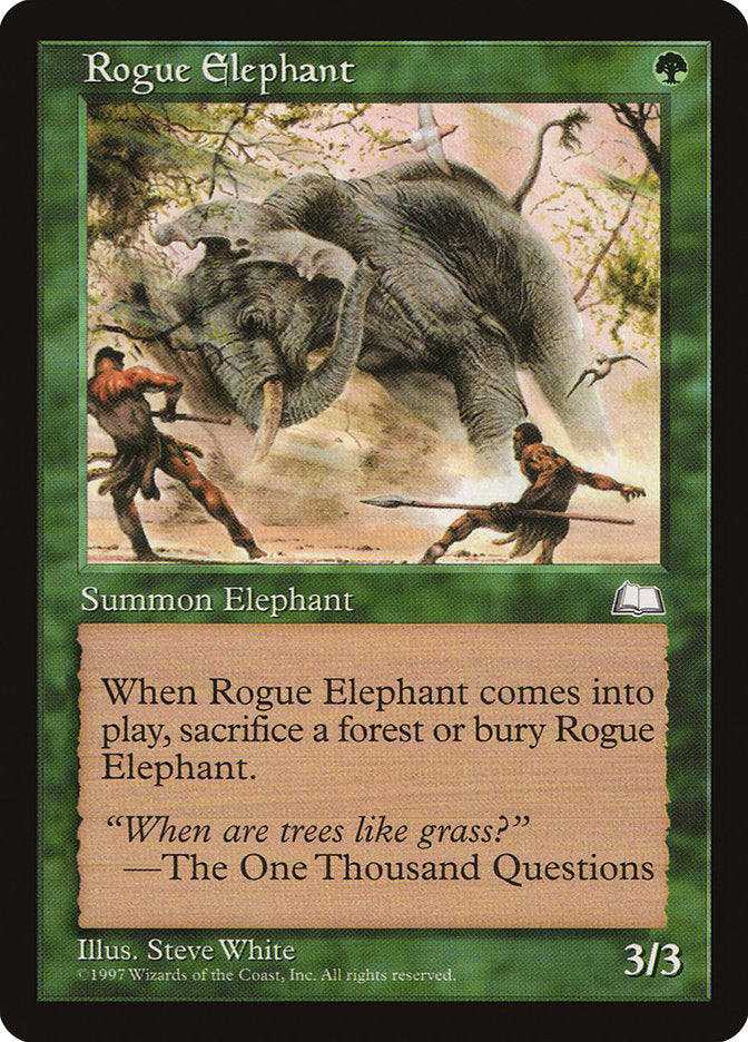 Rogue Elephant [Weatherlight] | Red Riot Games CA
