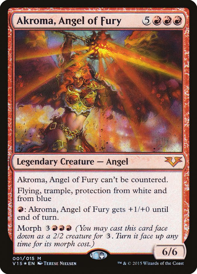 Akroma, Angel of Fury [From the Vault: Angels] | Red Riot Games CA