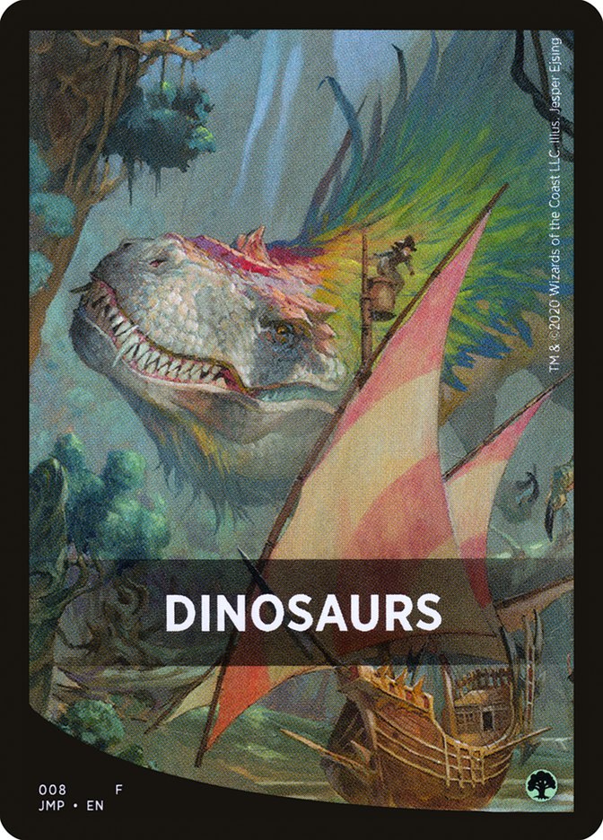 Dinosaurs Theme Card [Jumpstart Front Cards] | Red Riot Games CA