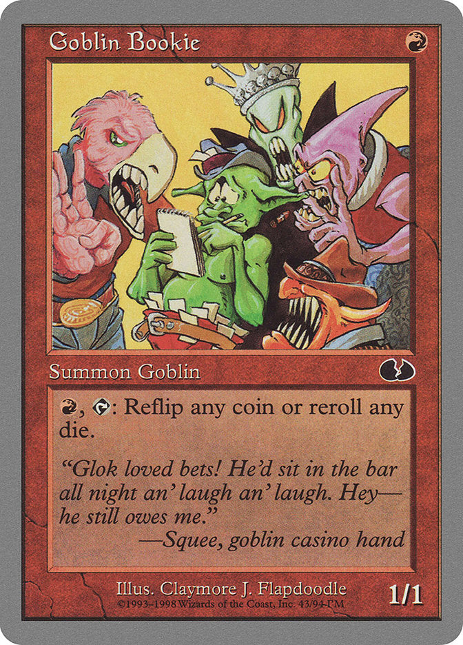 Goblin Bookie [Unglued] | Red Riot Games CA