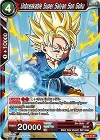 Unbreakable Super Saiyan Son Goku (SD2-03) [Cross Worlds] | Red Riot Games CA