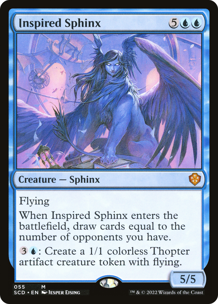 Inspired Sphinx [Starter Commander Decks] | Red Riot Games CA