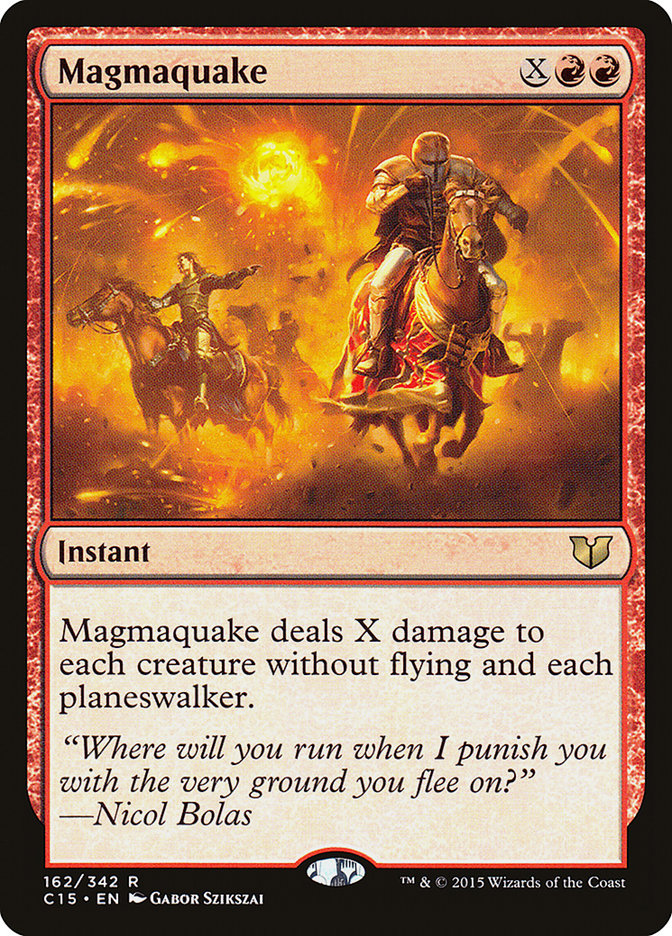 Magmaquake [Commander 2015] | Red Riot Games CA