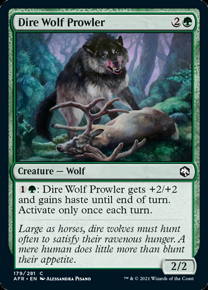 Dire Wolf Prowler [Dungeons & Dragons: Adventures in the Forgotten Realms] | Red Riot Games CA