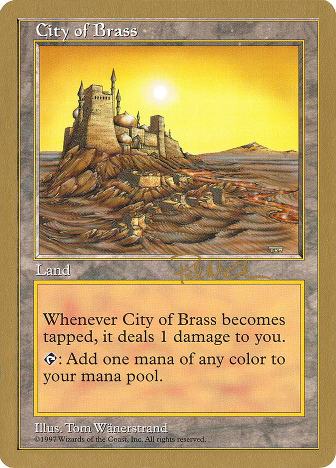 City of Brass (Paul McCabe) [World Championship Decks 1997] | Red Riot Games CA