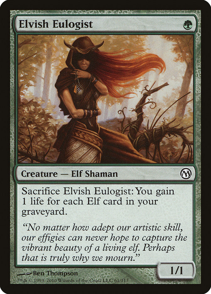 Elvish Eulogist [Duels of the Planeswalkers] | Red Riot Games CA