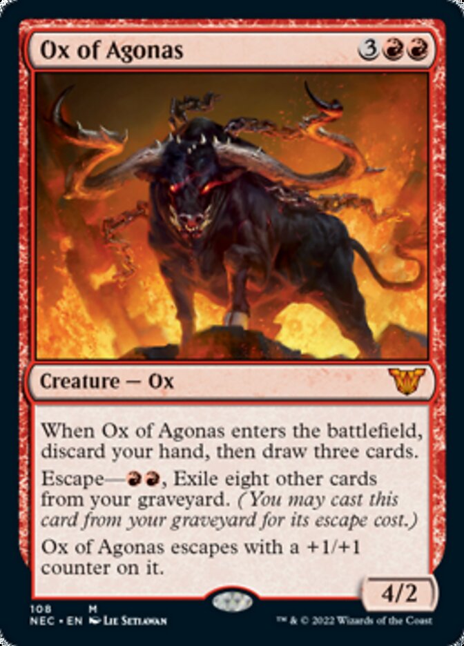 Ox of Agonas [Kamigawa: Neon Dynasty Commander] | Red Riot Games CA