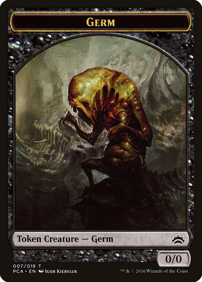 Germ // Goblin Double-Sided Token [Planechase Anthology Tokens] | Red Riot Games CA