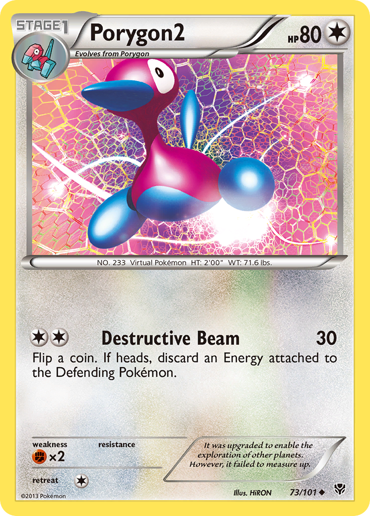 Porygon2 (73/101) [Black & White: Plasma Blast] | Red Riot Games CA