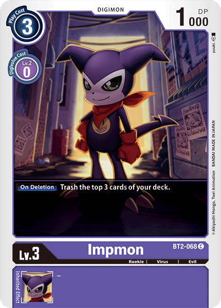 Impmon [BT2-068] [Release Special Booster Ver.1.0] | Red Riot Games CA