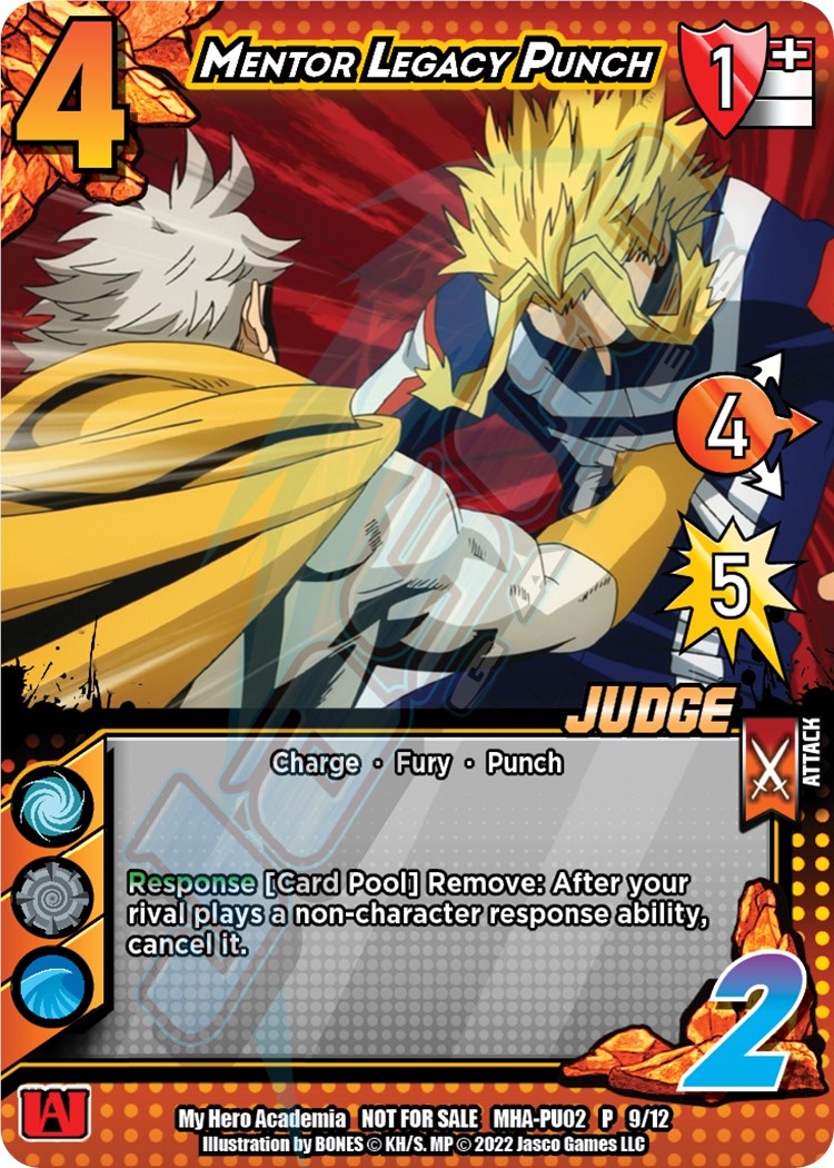 Mentor Legacy Punch (Judge) [Crimson Rampage Promos] | Red Riot Games CA