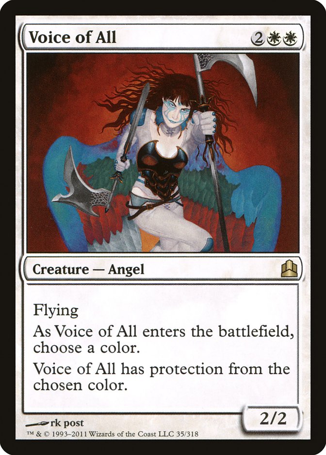 Voice of All [Commander 2011] | Red Riot Games CA