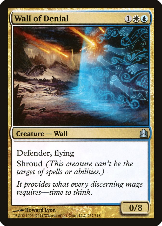 Wall of Denial [Commander 2011] | Red Riot Games CA