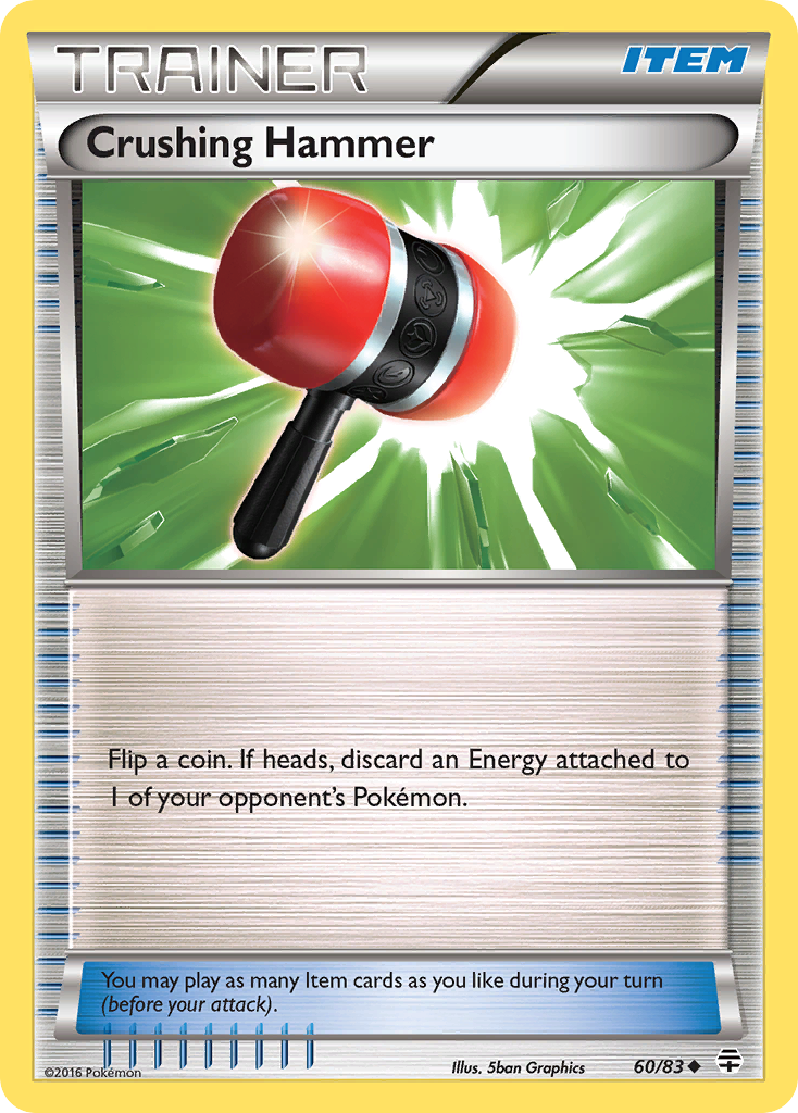 Crushing Hammer (60/83) [XY: Generations] | Red Riot Games CA