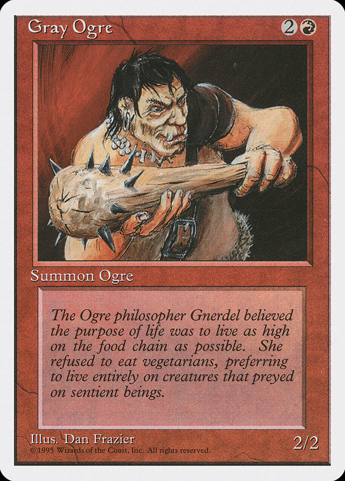 Gray Ogre [Fourth Edition] | Red Riot Games CA