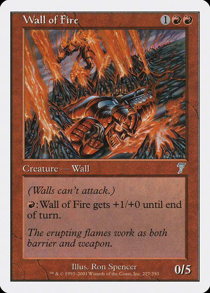 Wall of Fire [Seventh Edition] | Red Riot Games CA