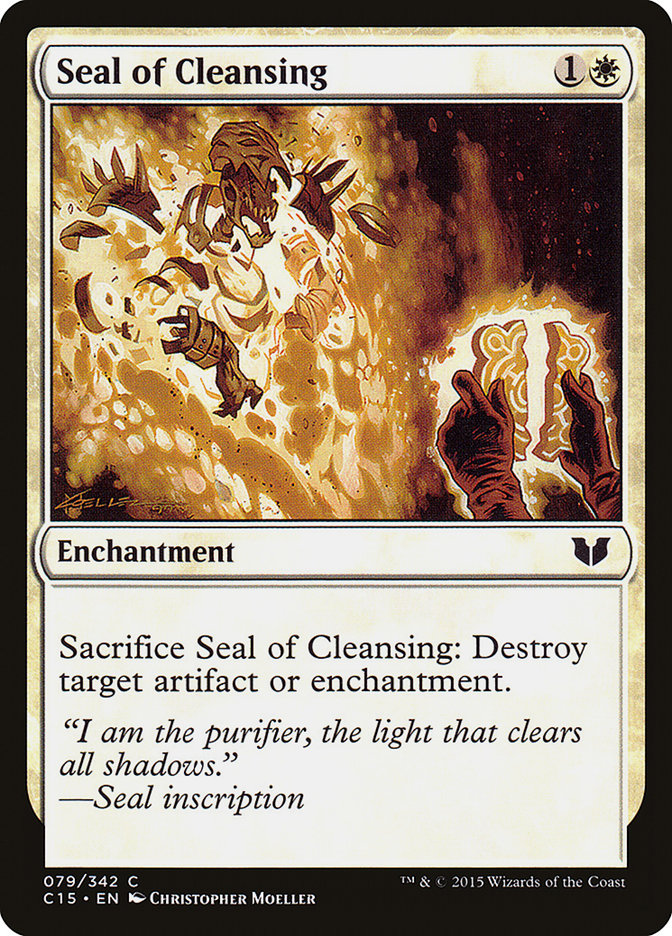 Seal of Cleansing [Commander 2015] | Red Riot Games CA