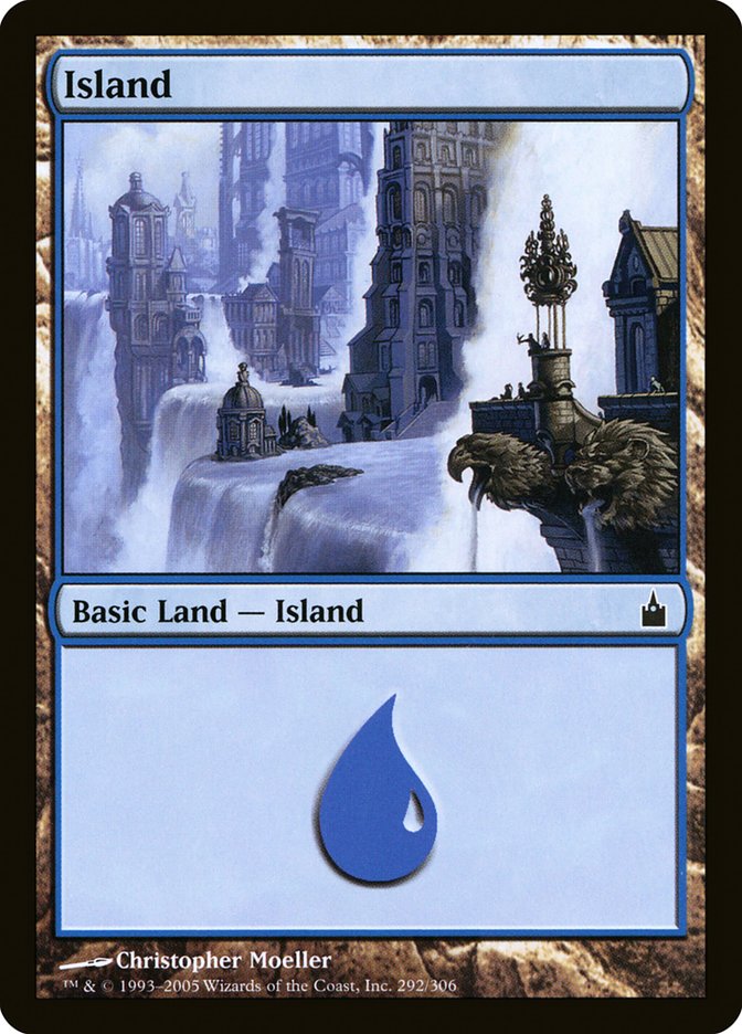 Island (292) [Ravnica: City of Guilds] | Red Riot Games CA