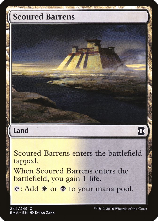 Scoured Barrens [Eternal Masters] | Red Riot Games CA